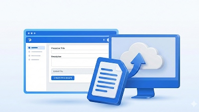 Upload or create experiment