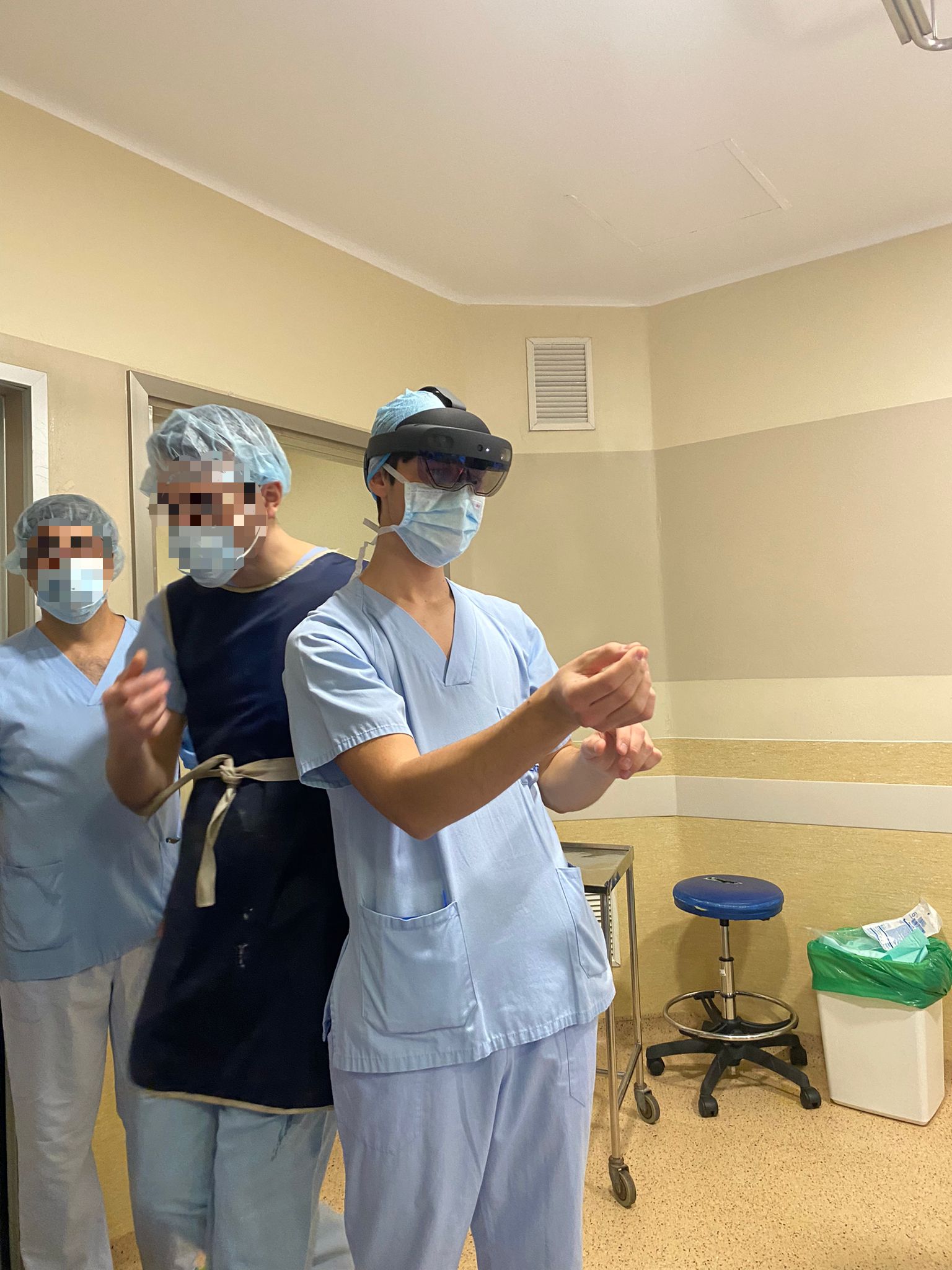 HoloLens live surgery demo